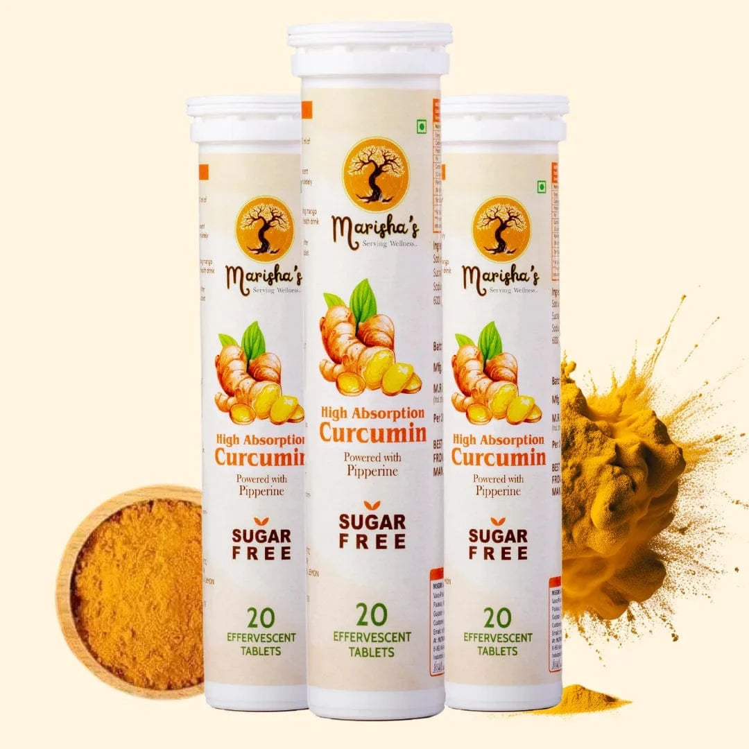 Natural Joint & Healthly Inflammatory Support, Turmeric Herbal Supplement Capsules, curcumin effervescent tablets, high absorption curcumin, curcuma longs, marishas