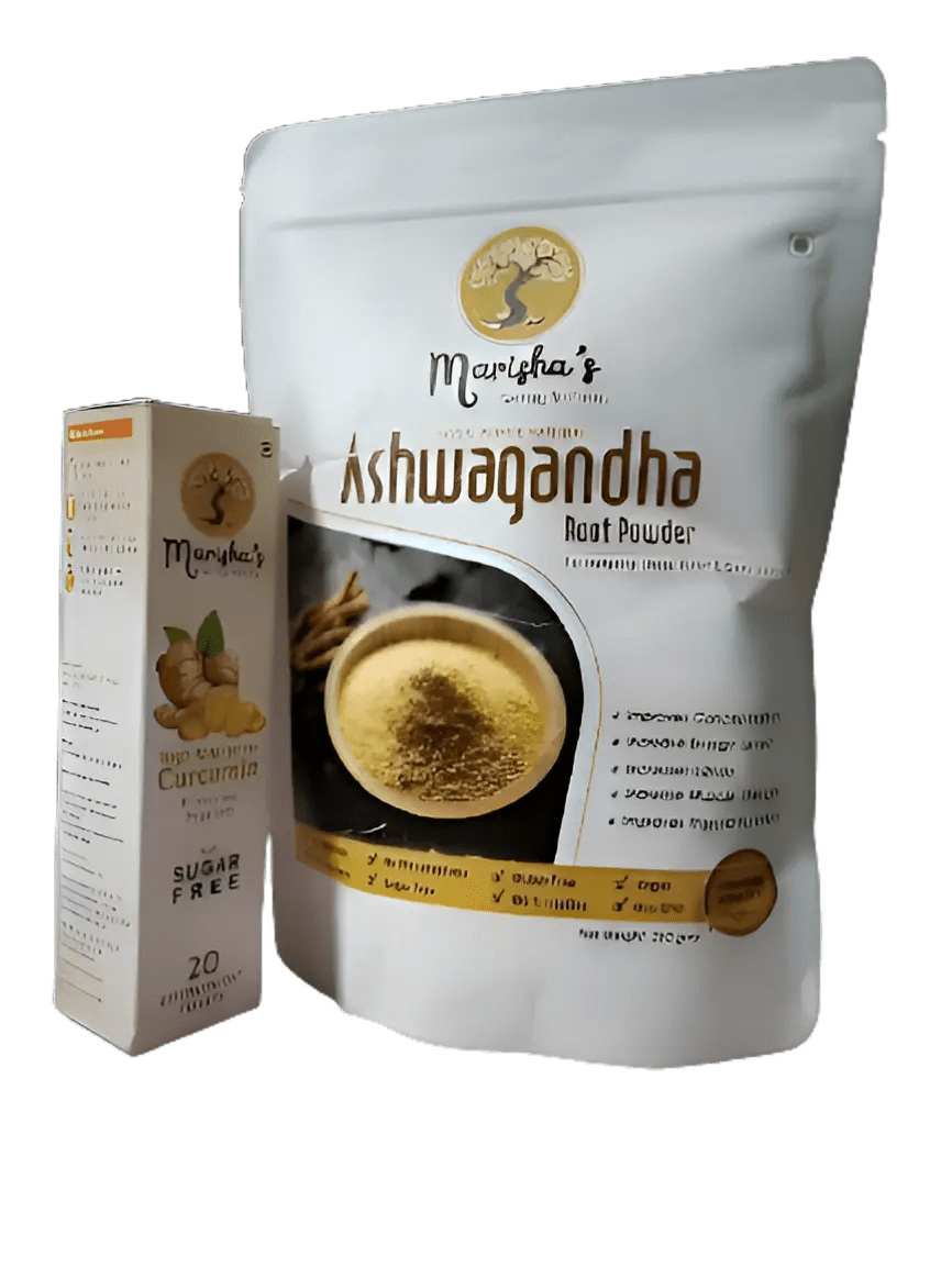 ashwagandha and cuircumin | marishas