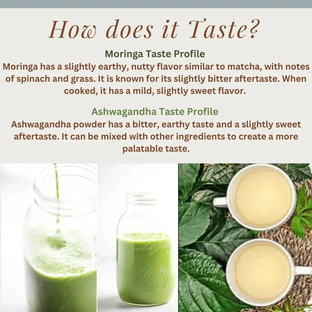 Moringa Taste Profile | Ashwagandha Taste Profile